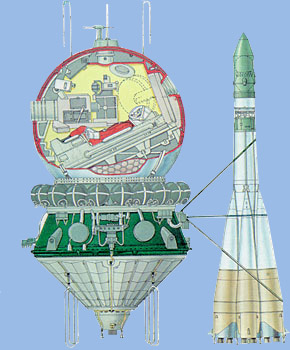 vostok 3ka spacecraft